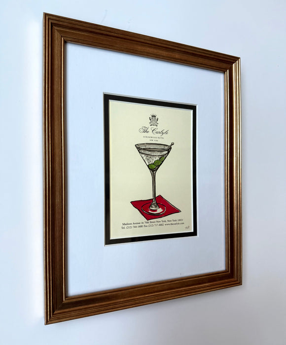 Framed Martini