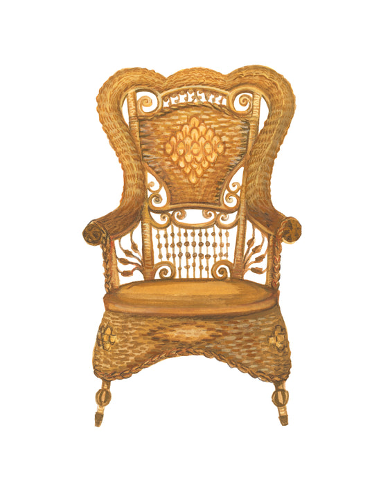 American High-Back Chair, Whitney Reed & Co
