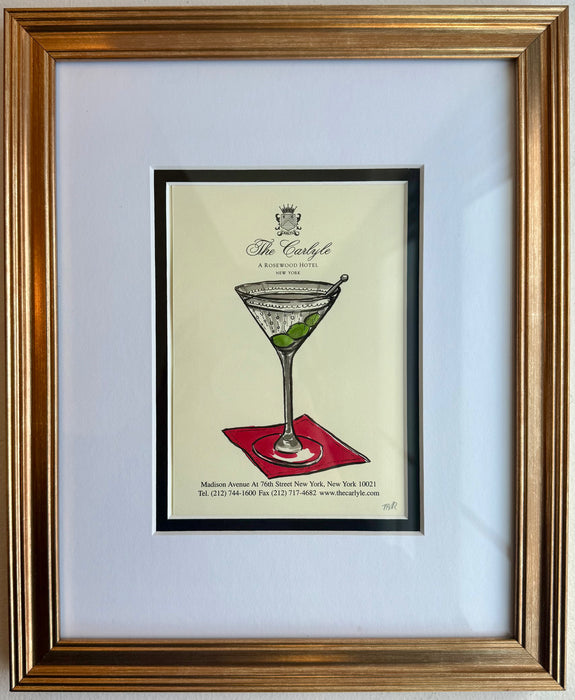 Framed Martini