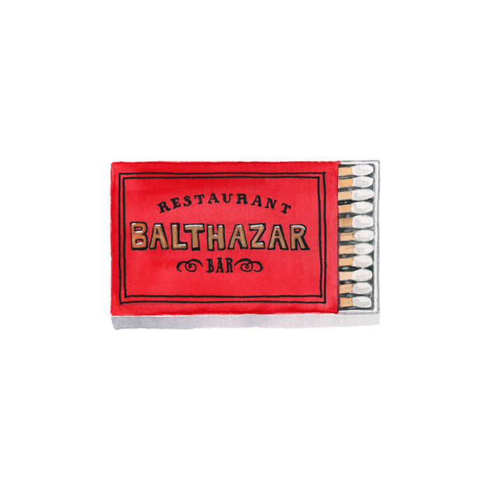 Balthazar Matchbook Print