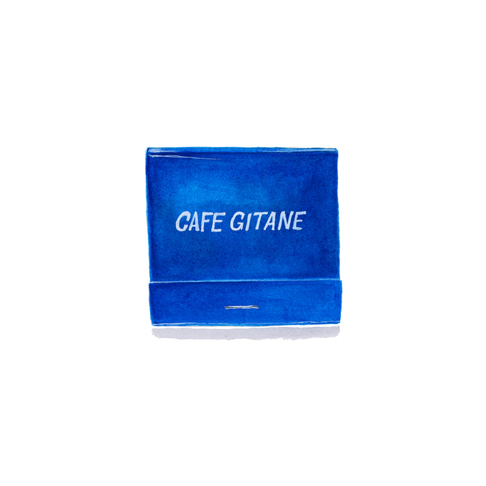 Cafe Gitane Matchbook Print