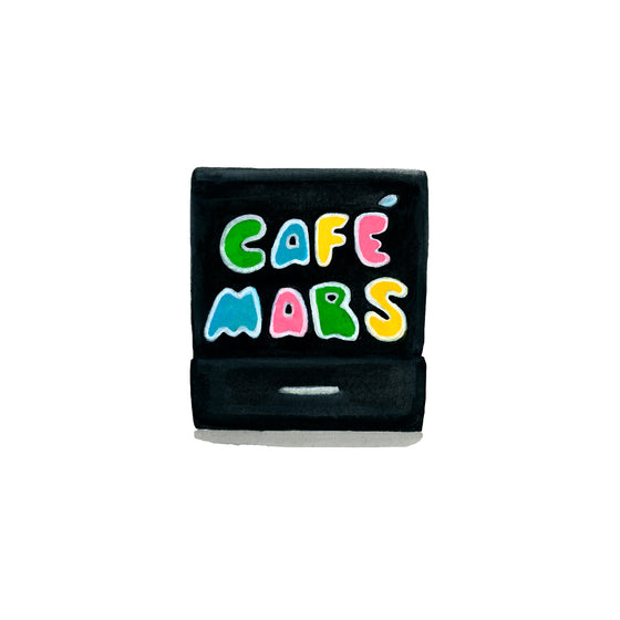 Cafe Mars Matchbook Print