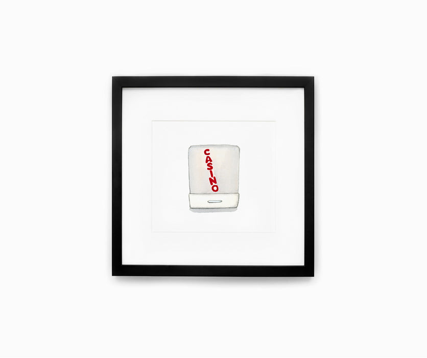 Casino Matchbook Print