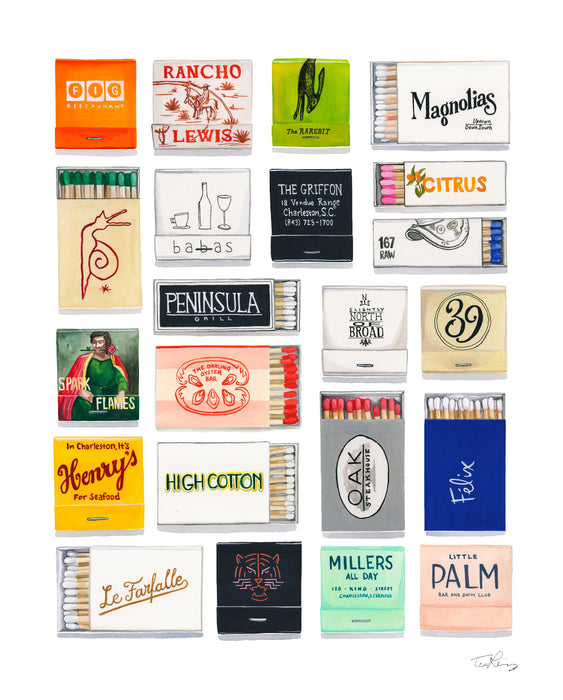 Charleston Matchbook Collection