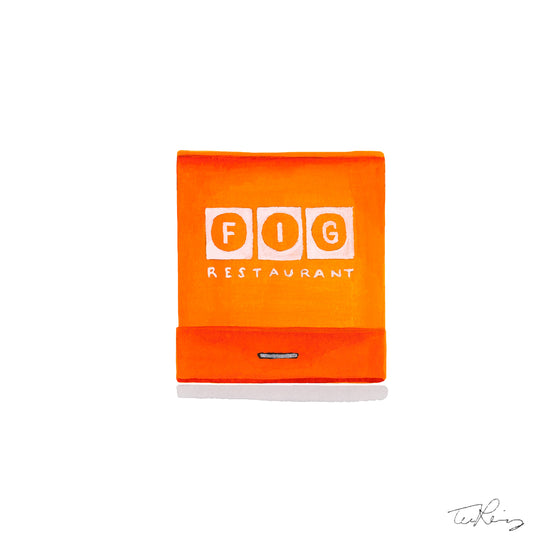 Fig Matchbook Print