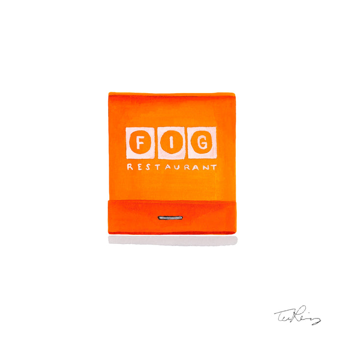 Fig Matchbook Print
