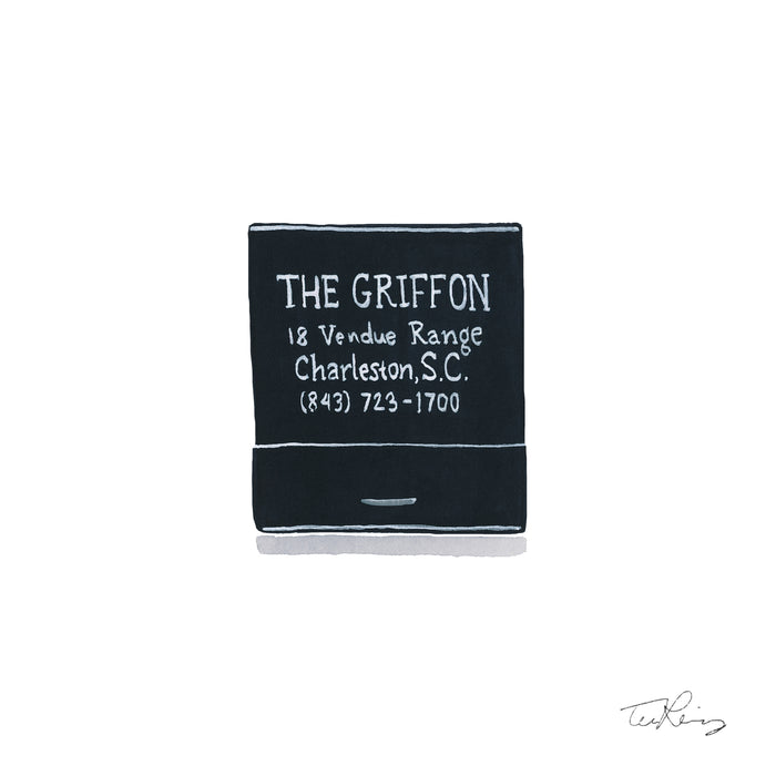 Griffon Matchbook Print