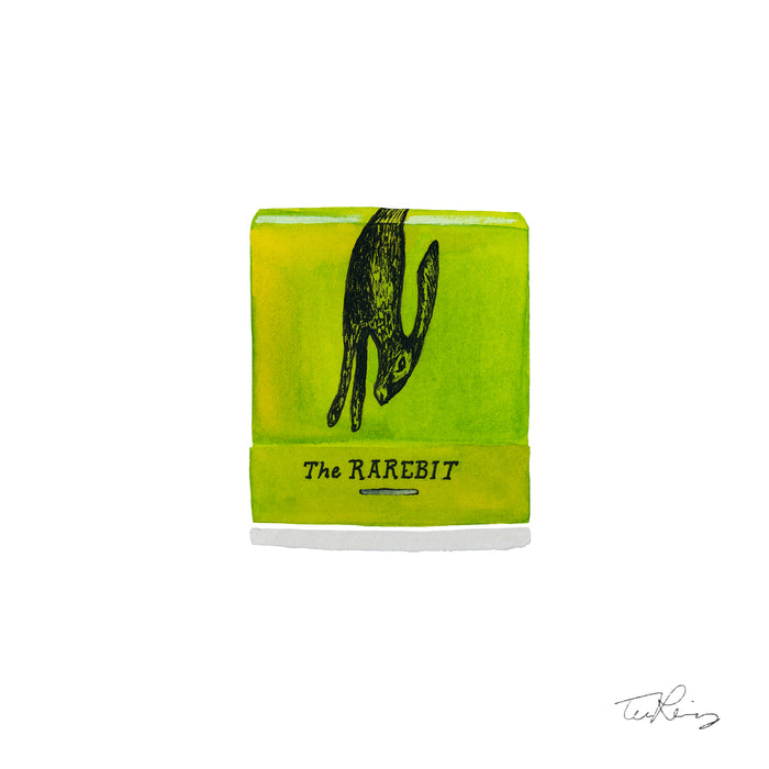The Rarebit Matchbook Print
