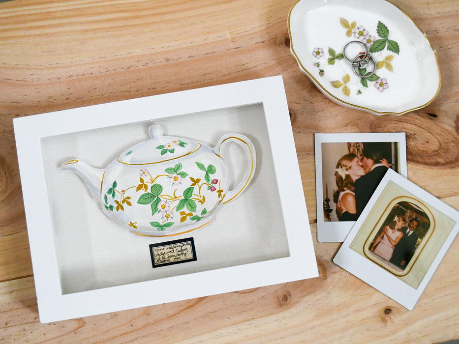 Wedgwood Wild Strawberry Teapot