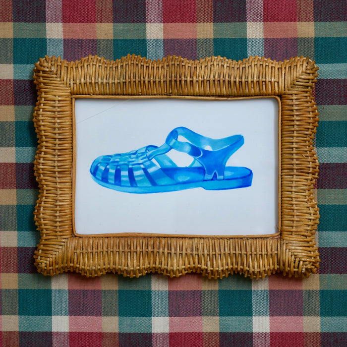 "Jelly Shoes, Blue"