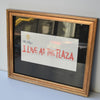 I Live At The Plaza (Framed)