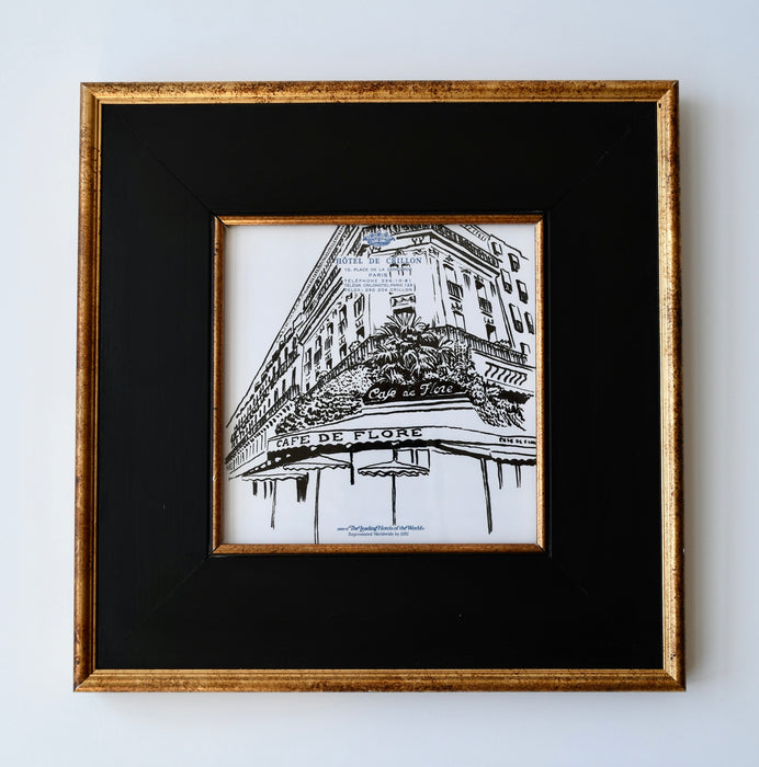 Cafe de Flore (Framed)