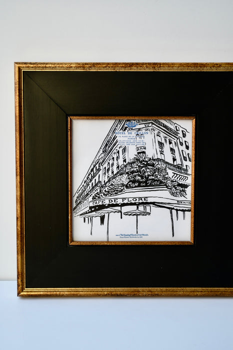 Cafe de Flore (Framed)