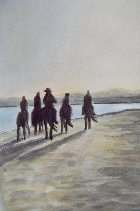 Horseback Riding at Sunset