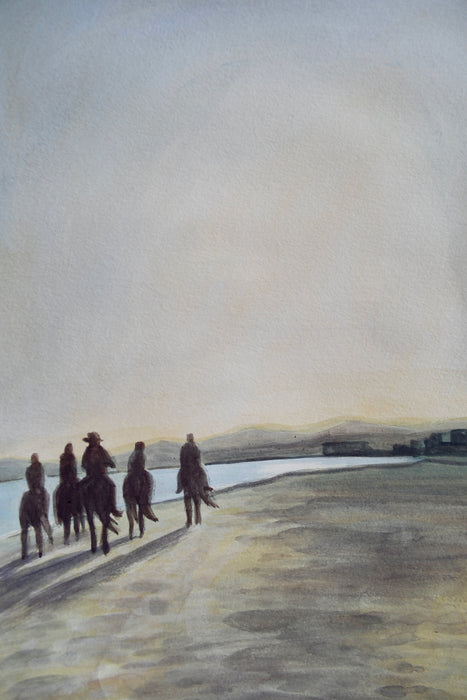 Horseback Riding at Sunset