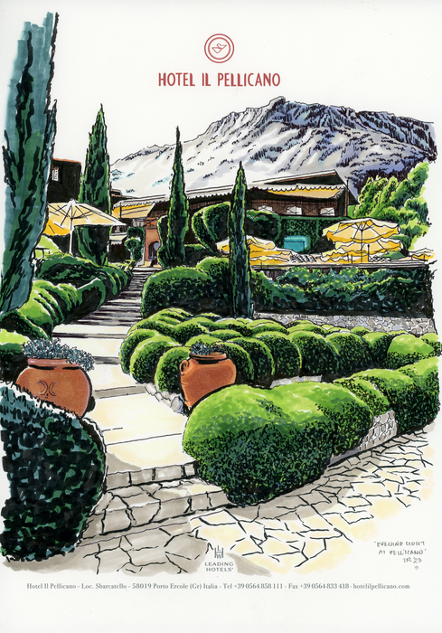 Evening Light at Pellicano