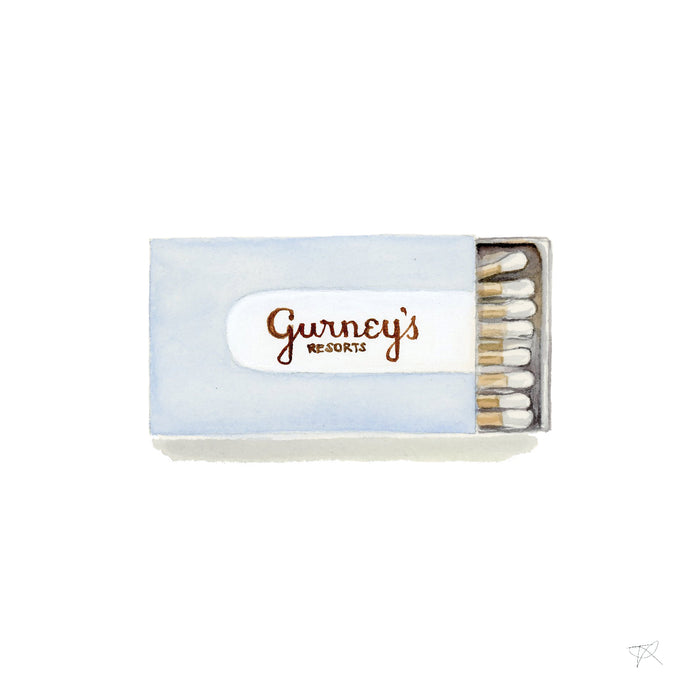 Gurney's Matchbook Print