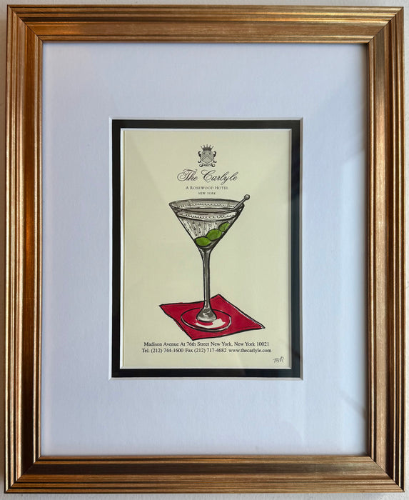 Framed Martini