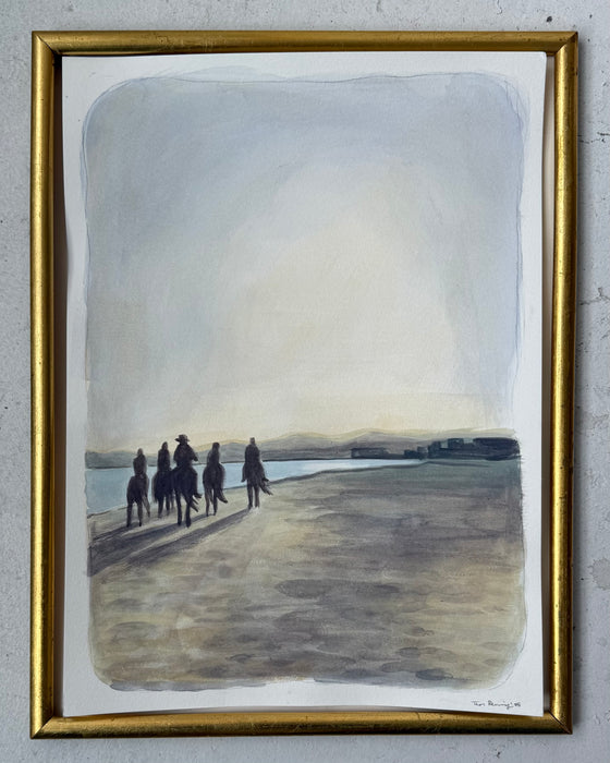 Horseback Riding at Sunset