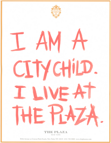  I am a City Child (Unframed)