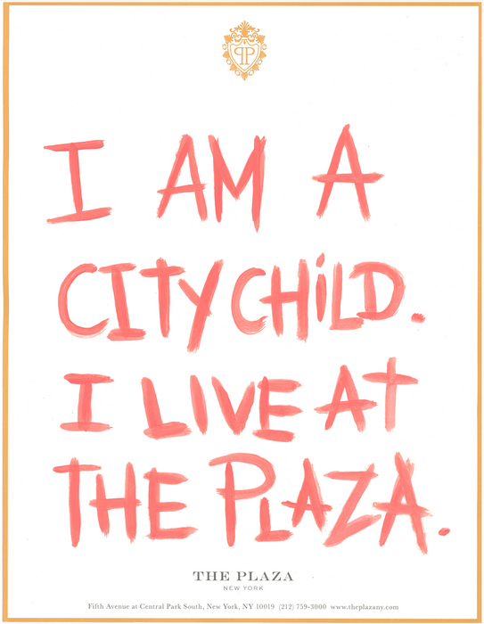 I am a City Child (Unframed)