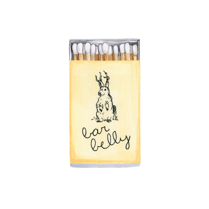 Bar Belly Matchbook