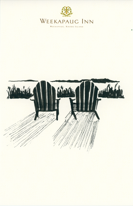 Lawn Chairs at Weekapaug Inn