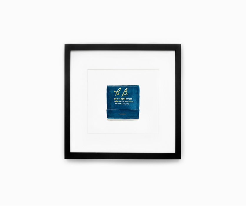 Le B Matchbook Print