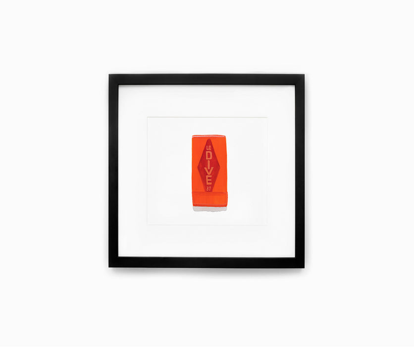 Le Dive Matchbook Print