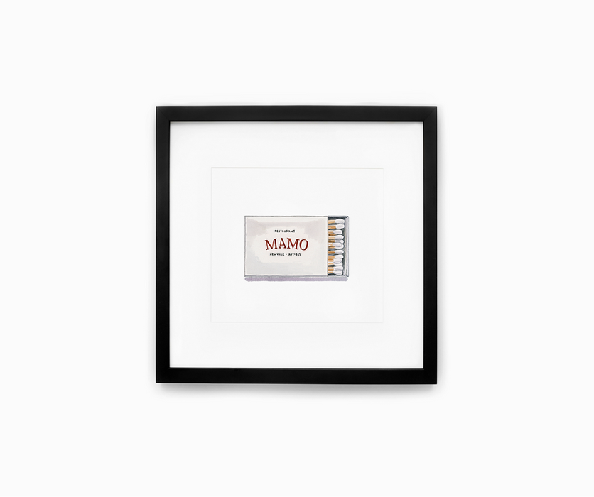 Mamo Matchbook Print