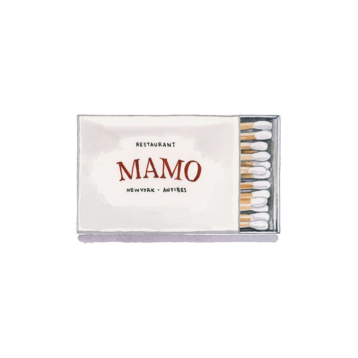 Mamo Matchbook Print