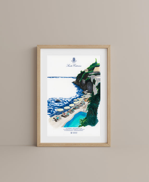 Midday Swim at Hotel Santa Caterina