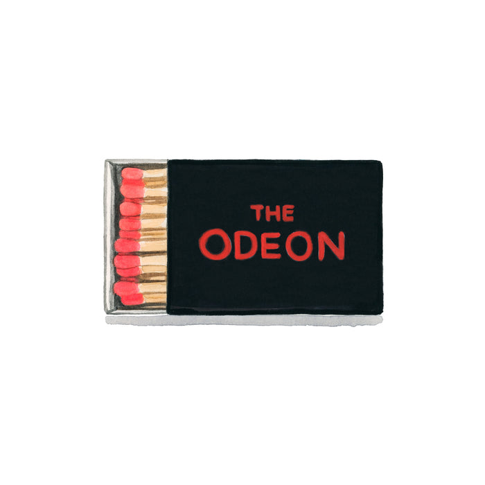 The Odeon Matchbook Print