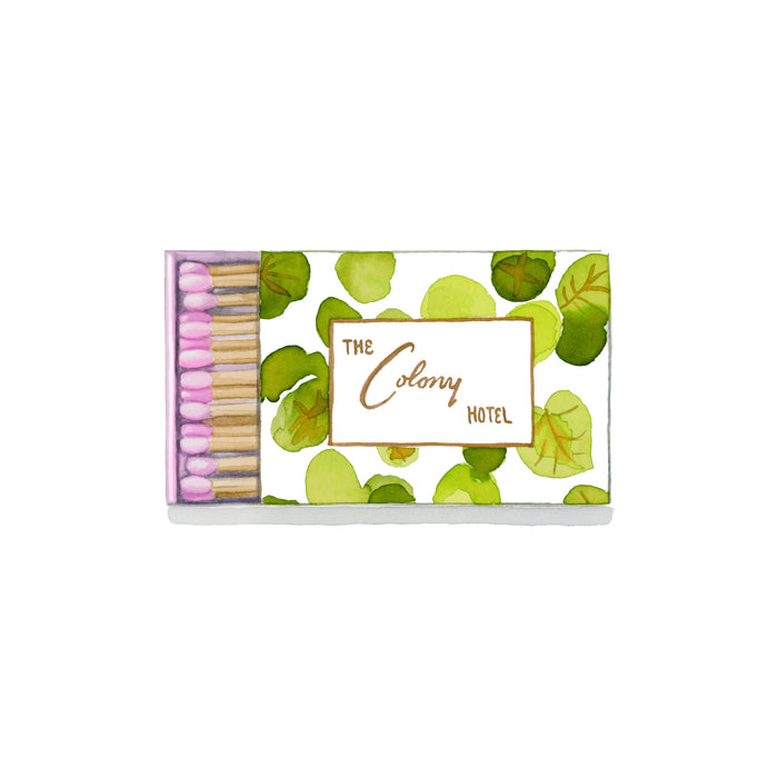 Colony Hotel Matchbook