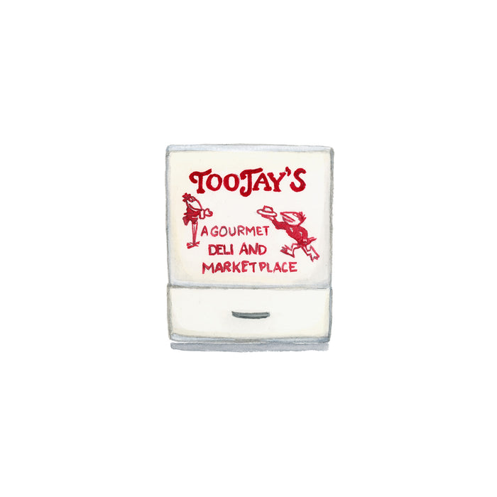 TooJay's Deli Matchbook