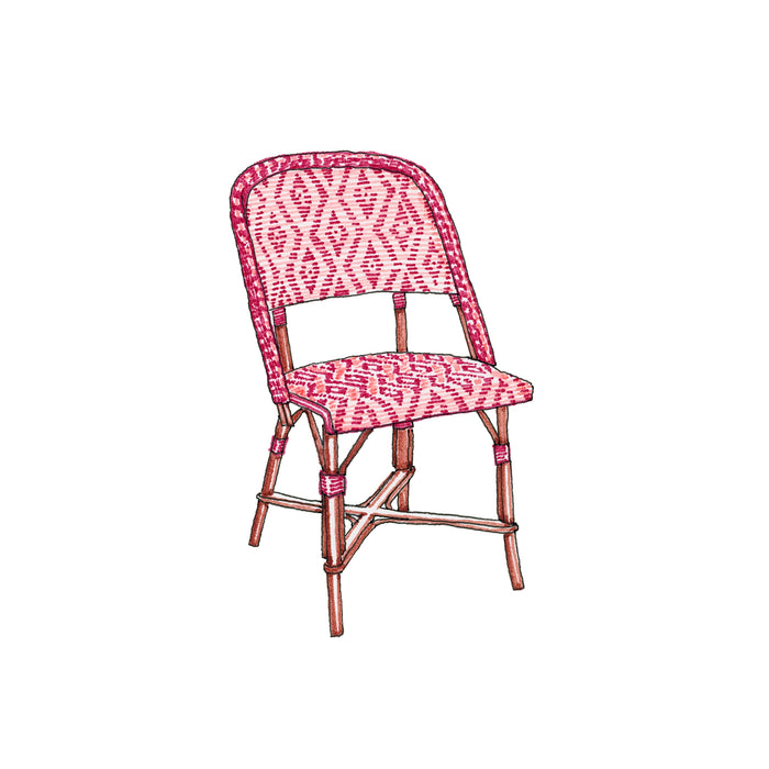 Pink Bistro Chair