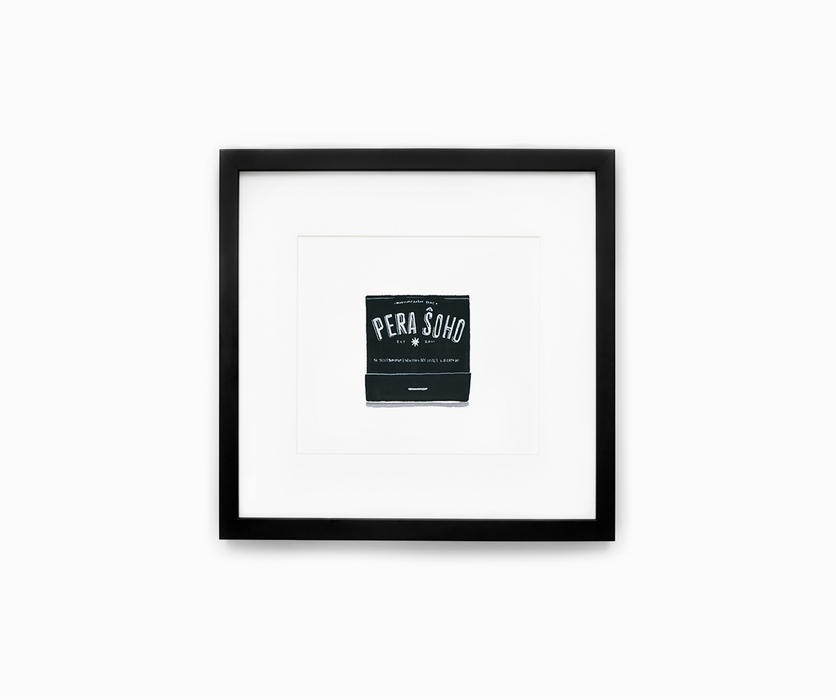 Pera Soho Matchbook Print