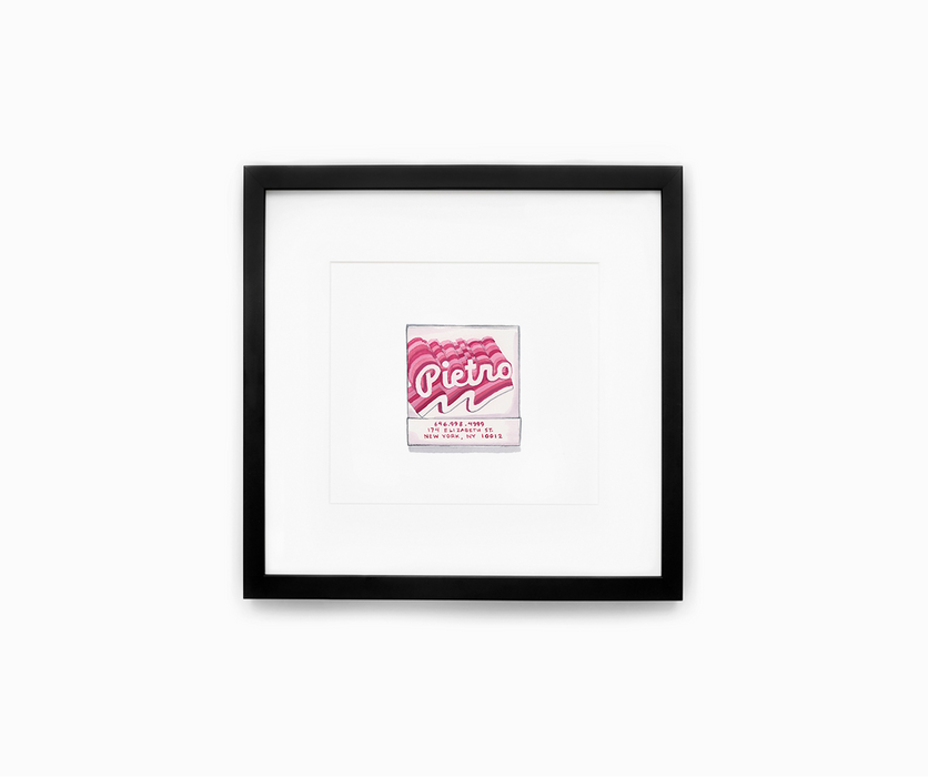 Pietro Matchbook Print