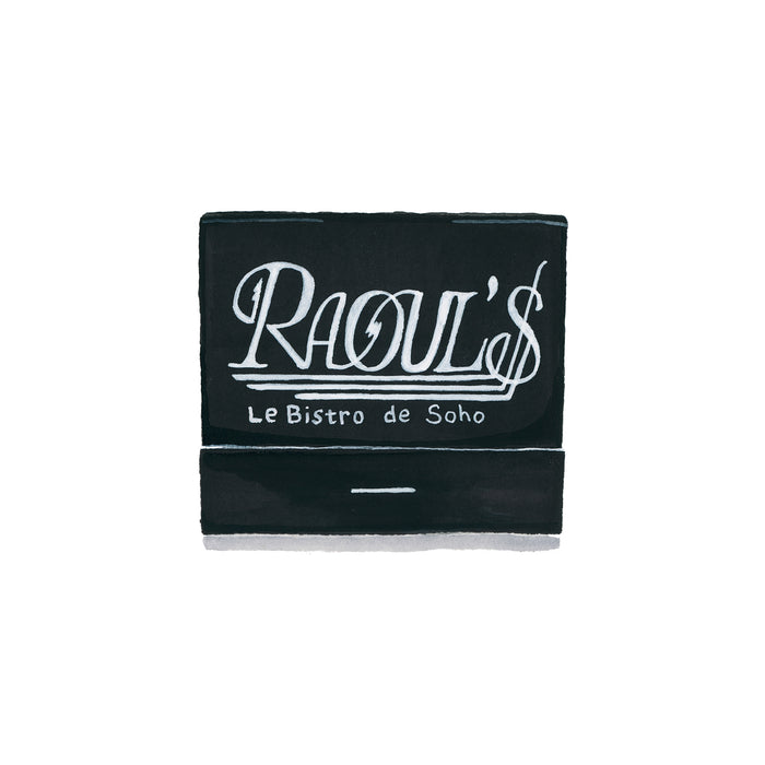 Raouls Matchbook Print