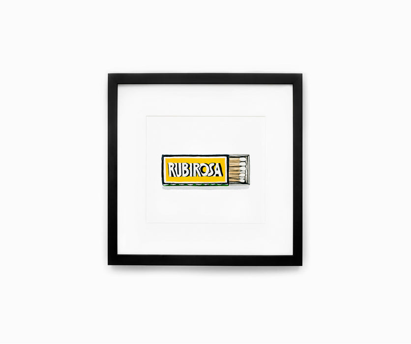 Rubirosa Matchbook Print