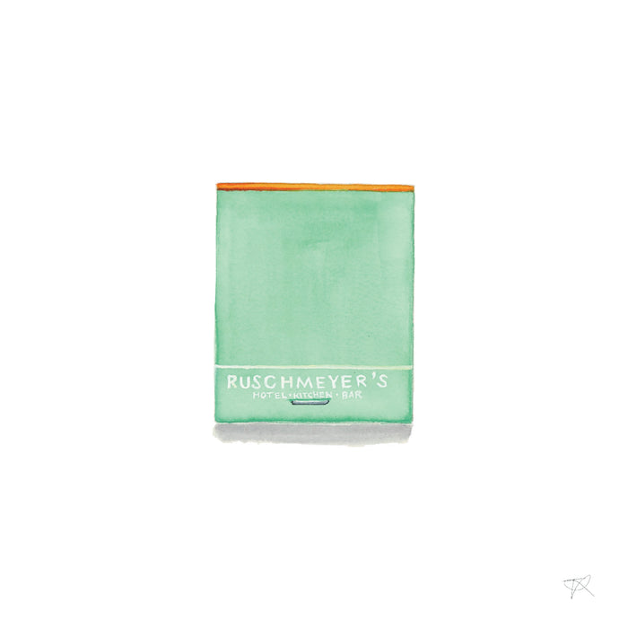 Ruschmeyers Matchbook Print