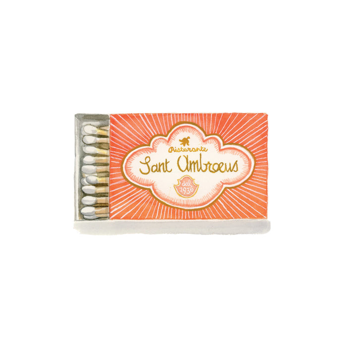 Sant Ambroeus Matchbook Print