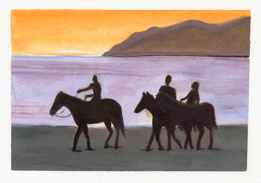 Horseback Riding Study No. 2