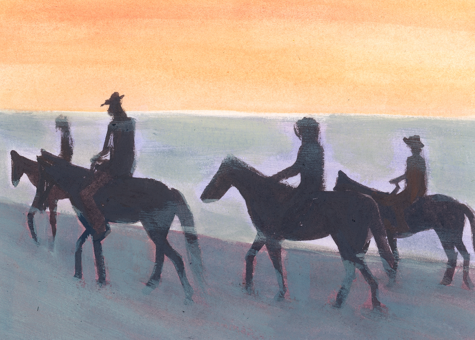 Horseback Riding Study No. 1