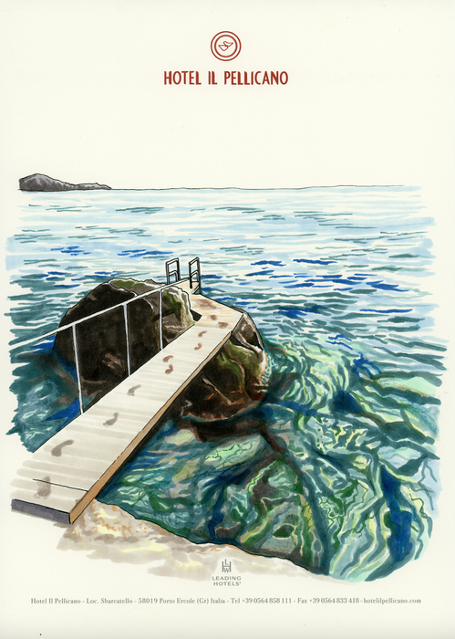 Swimming in the Tyrrhenian Sea