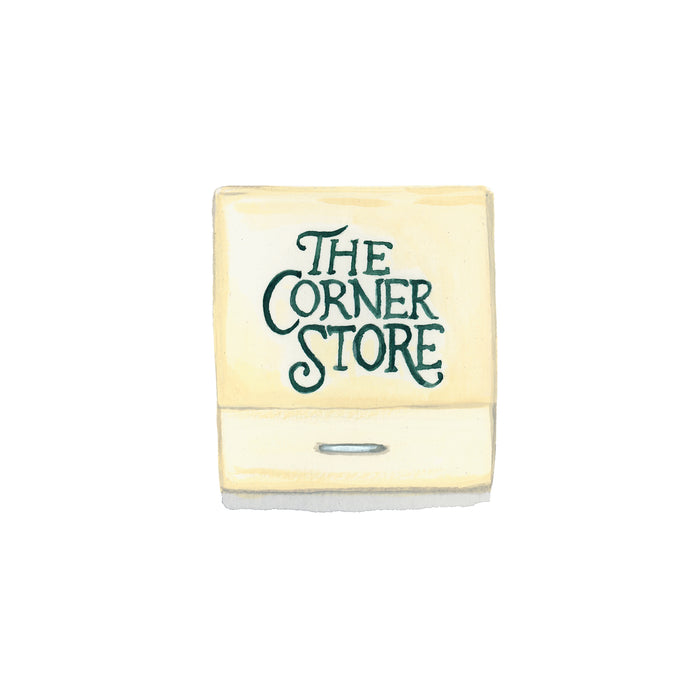 The Corner Store Matchbook