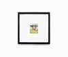 Sunset Beach Matchbook Print