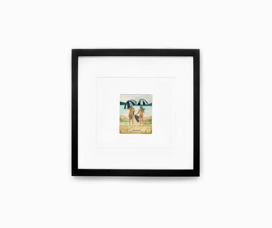 Sunset Beach Matchbook Print