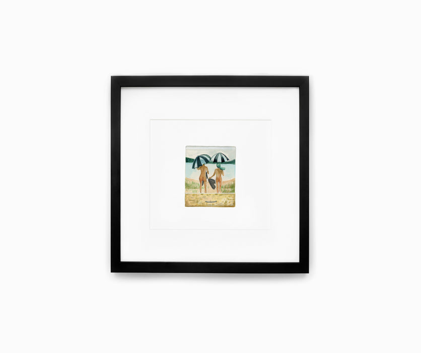 Sunset Beach Matchbook Print