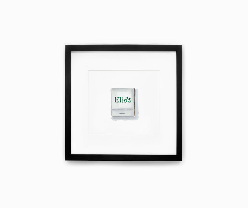 Elio's Matchbook Print